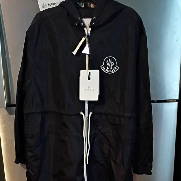 Moncler Navy Windbreaker Jacket